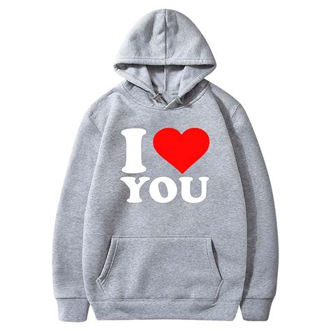 Honeeladyy Valentines Day Womens Hoodies Sweatshirts Couple Heart