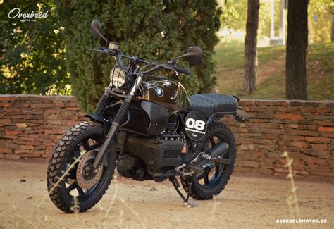 Bmw K75 Scrambler Tracker De Overbold Motor Co Trail And Scrambler