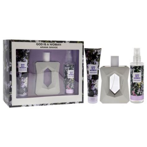 Ariana Grande God Is A Woman By Ariana Grande For Women - 3 Pc Gift Set 3.4Oz Edp Spray, 4Oz, 1 ...