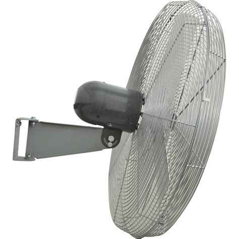 TPI Industrial Wall Mounted Fan 24in 1 4 HP 6 800 CFM Model ACU