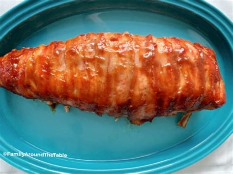 Delicious Honey Bbq Bacon Wrapped Pork Tenderloin 3 Ingredients