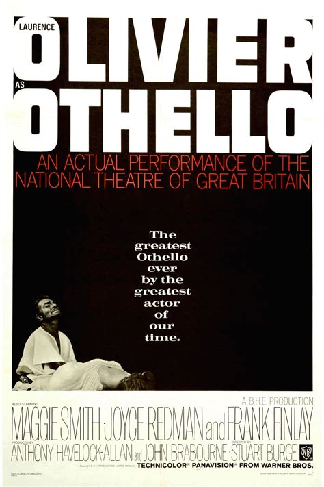 Othello (1965) - Posters — The Movie Database (TMDB)