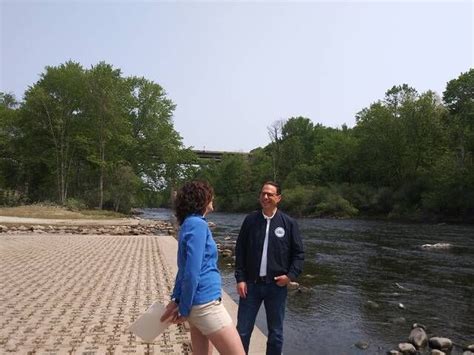 Gov Shapiro Visits New State Park Public Access Point In White Haven