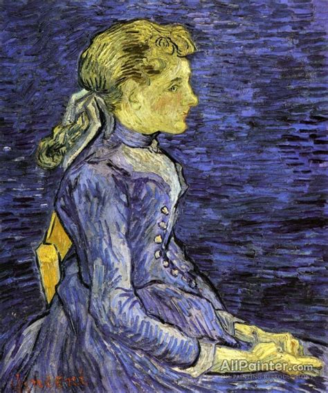 Vincent Van Gogh Portrait Of Adeline Ravoux Oil Painting Reproductions