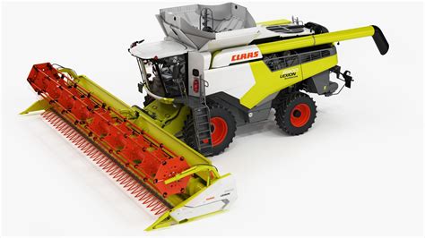 3D CLAAS LEXION 8900 Wheeled Combine Harvester - TurboSquid 2024753