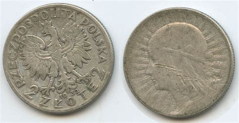 Polen 2 Zlote 1932 G9694 Polonia Queen Jadwiga Poland Polskich Polska