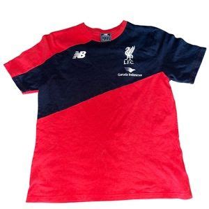 New Balance Shirts Vintage Liverpool Fc Warmup Kit Tee New Balance