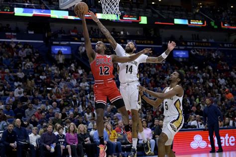 Nikola Vucevic Demar Derozan Lead The Bulls Past The Pelicans 114 106