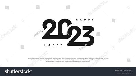 2023 Logo Vector Concept Design Stock Vector (Royalty Free) 2246250849 ...