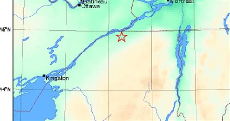 No damage reported after small earthquake near Ontario-Quebec border ...