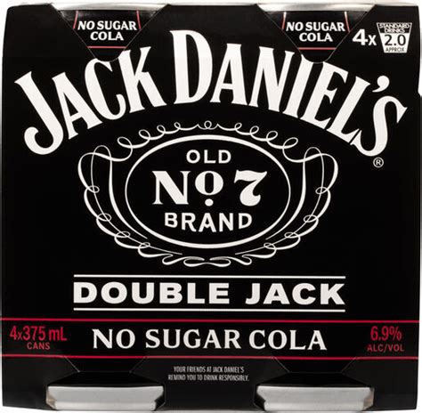 Jack Daniels Double Jack No Sugar Cans Ml First Choice Liquor Market