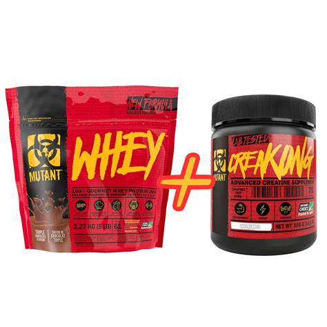 Mutant Whey Proteina Lbs Creatina Creakong Gramos Vidafit