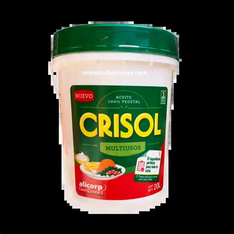 Aceite Crisol Multiusos Balde 20lt Tienda De Mayoristas