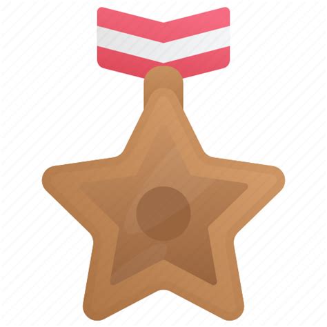 Bronze Medal Achievement Honor Icon Download On Iconfinder