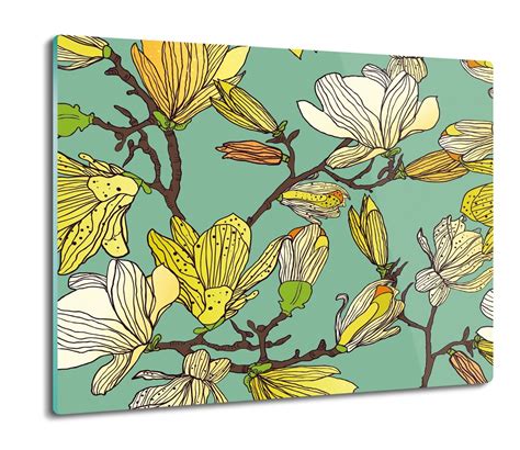 osłona splashback do kuchni Magnolia grafika 60x52 ArtprintCave