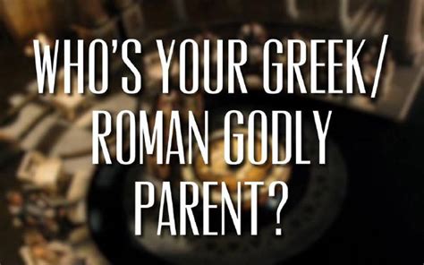 Who S Your Greek Roman Godly Parent Quiz Quotev