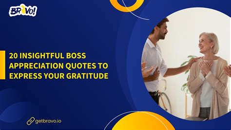 20 Insightful Boss Appreciation Quotes to Express Your Gratitude