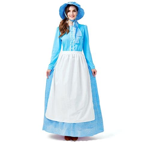 Lady Little House On The Prairie Costume Carnival Halloween Pioneer