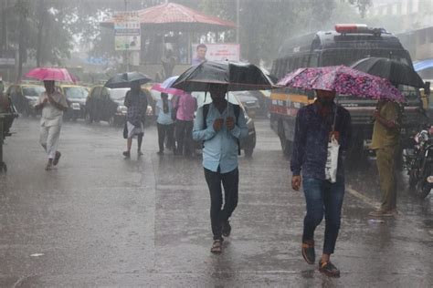 Mumbai Weather Update Light To Moderate Rainfall Likely In City And