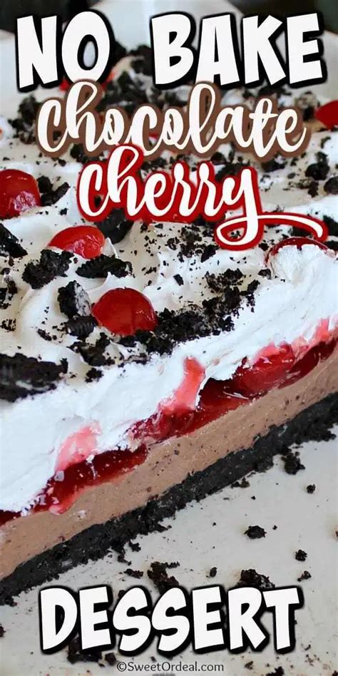 No Bake Easy Cherry Chocolate Chip Pie Artofit