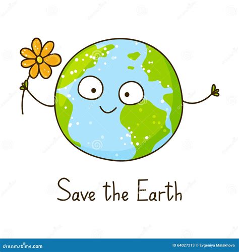 Cartoon Earth Vector Illustration | CartoonDealer.com #13225954