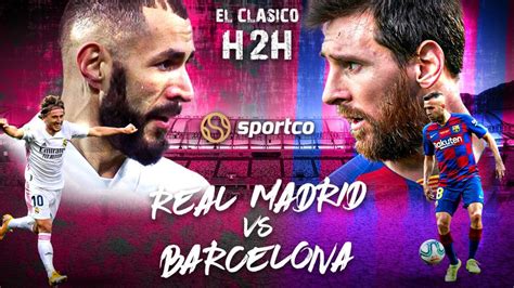 Real Madrid Vs Barcelona Head To Head Record H H Results El