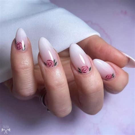 Chic And Timeless Nude Almond Nail Designs