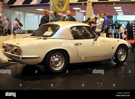 Lotus Elan Classic Sports Car At The 2014 Nec Classic Car Show Stock