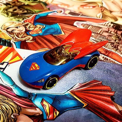 Hot Wheels Car Toy SuperGirl Comic Hot Wheels Cars Hot Wheels Cars Toys Hot Wheels