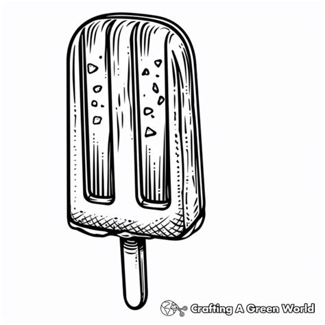 Ice Pop Coloring Pages Free Printable