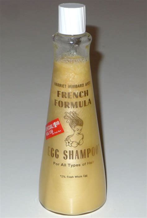 Vintage Egg Shampoo 1950s Harriet Hubbard Ayer French Formula Nos Glass