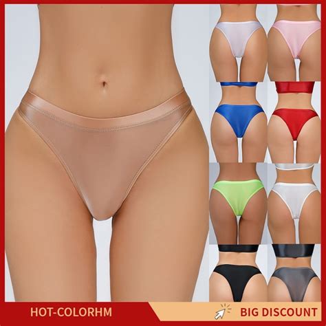 COLORHM Women Seamless Panties Briefs Underwear Lingerie Knicker Thongs G String Sexy Shopee