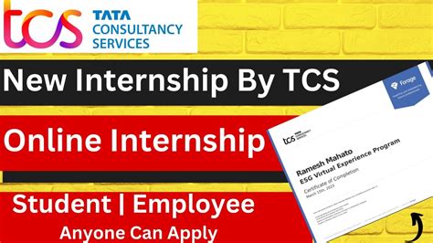 New Internship By Tcs Free Internship By Tcs Free Internship