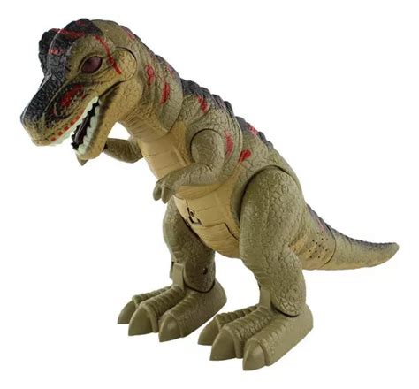 Peluche Dinosaurio Dinossauro De Brinquedo Som Luzes E Movimentos T