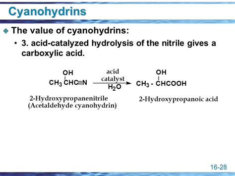 Aldehydes And Ketones Chapter 16 Chapter Ppt Video Online Download