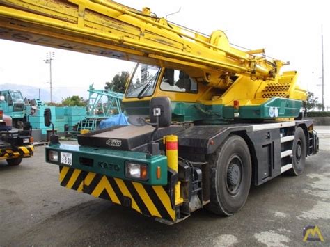 T Kato Kr H V Rough Terrain Crane For Sale Hoists Material