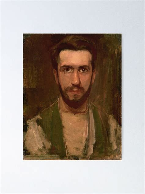 Piet Mondrian Self Portrait Around 1900 Poster By Liesjes Redbubble