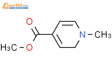 80845 59 69ci 12 二氢 1 甲基 4 吡啶羧酸甲酯化学式、结构式、分子式、mol 960化工网