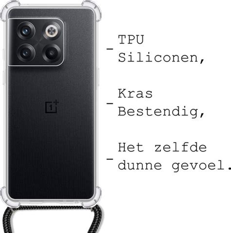 OnePlus Nord CE 2 5G Hoesje Shock Proof Case Met Koord Transparant