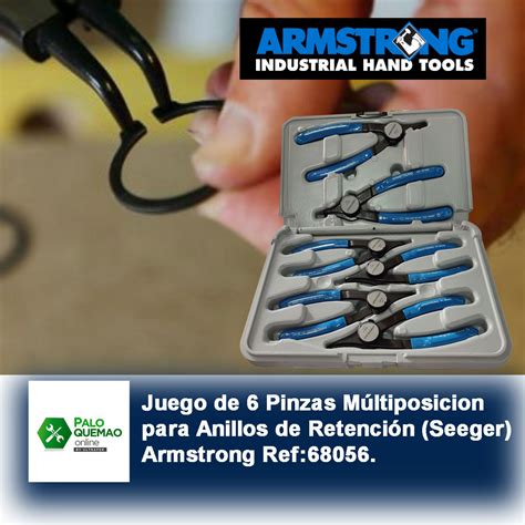 Juego Pinzas M Ltiposicion Anillos Seeger Armstrong Ref X Piezas