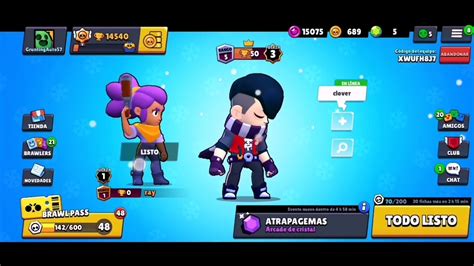 Jugando Por Primera Vez A Edgar En Brawl Stars Cuenta De Un Noob