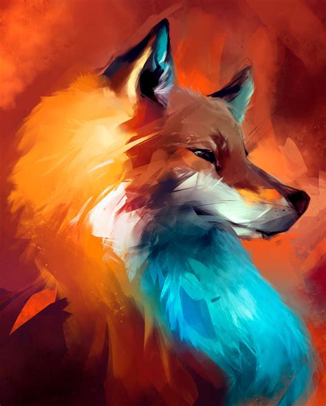 Digital Art Fox, Guilherme Asthma, 2021 : r/Art