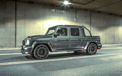 Brabus Turns The G Wagen Into An Insane 900hp Pickup Truck