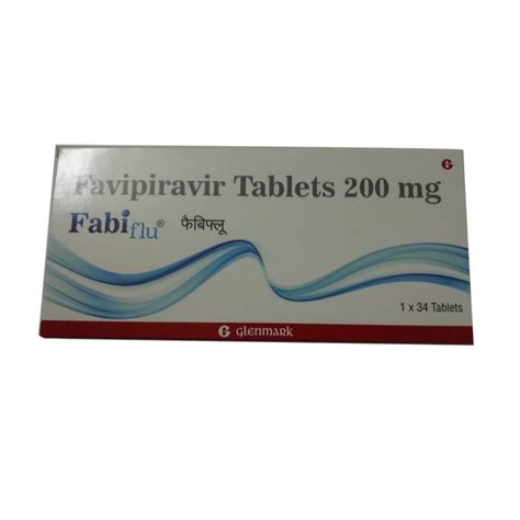 Fabiflu Favipiravir Mg Tablets X Treatment Covid At Rs