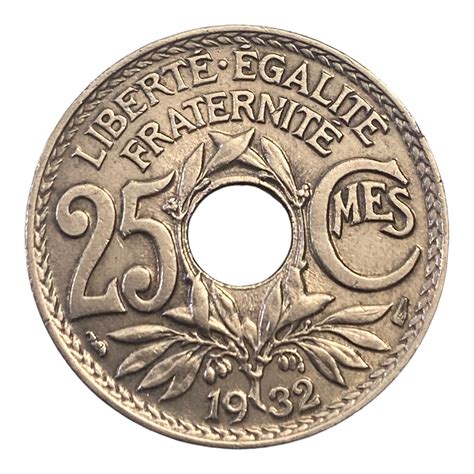 25 Centimes Lindauer De 1932