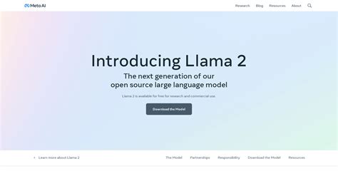 Llama2 by Meta And 25 Other AI Alternatives For Large Language Models