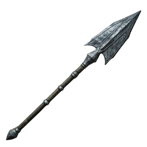 Cross Stick Spear War Lance Weapon Two Side Sharp Cross Stick Spear