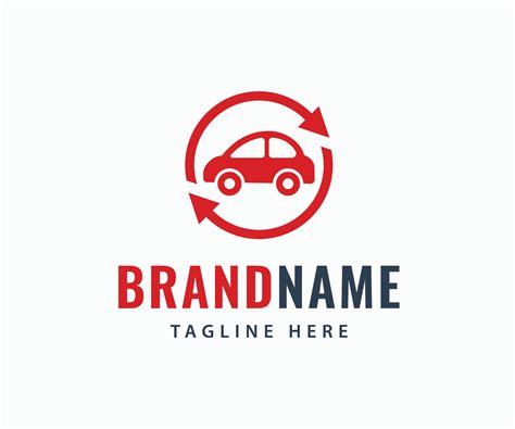 Car Rental Logo Template Ridesharing Logo 10629476 Vector Art At Vecteezy