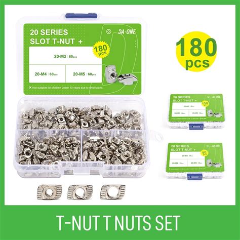 Series Aluminium Profile M M M T Nuts Set Hammer Nut Connector