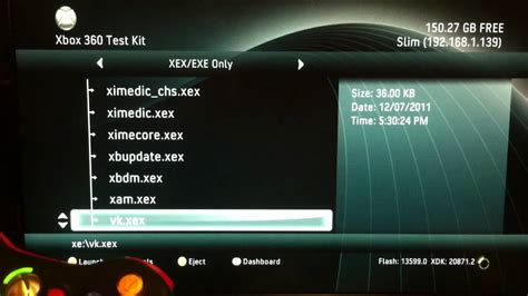 Xbox Slim Rgh Booting Devkit Kernel Youtube